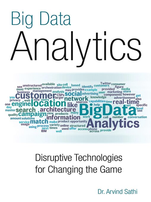 Title details for Big Data Analytics by Arvind Sathi - Available